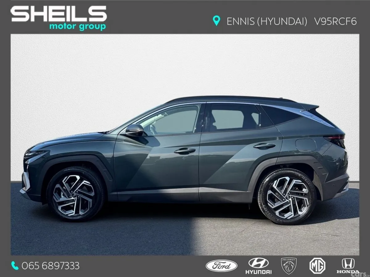 Hyundai Tucson SUV, Petrol Plug-in Hybrid, 2026, Green