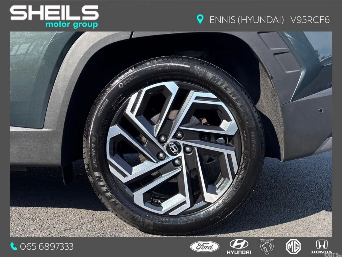 Hyundai Tucson SUV, Petrol Plug-in Hybrid, 2026, Green