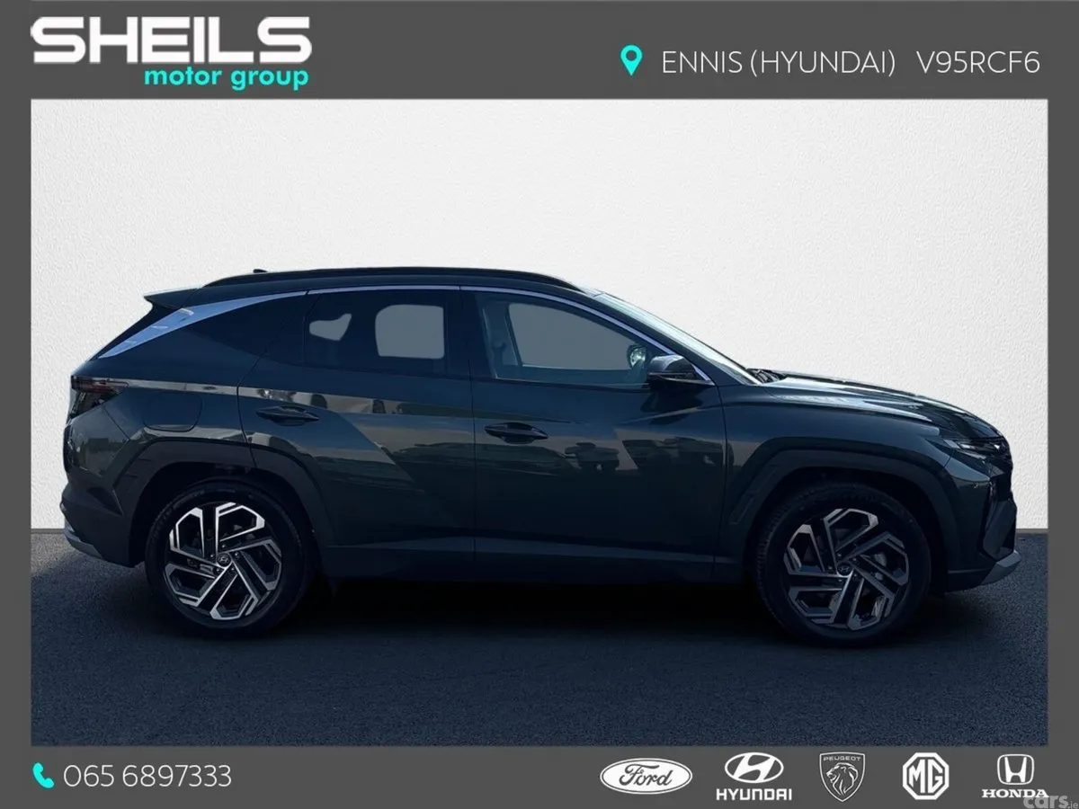 Hyundai Tucson SUV, Petrol Plug-in Hybrid, 2026, Green