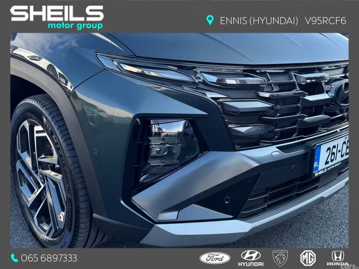 Hyundai Tucson SUV, Petrol Plug-in Hybrid, 2026, Green