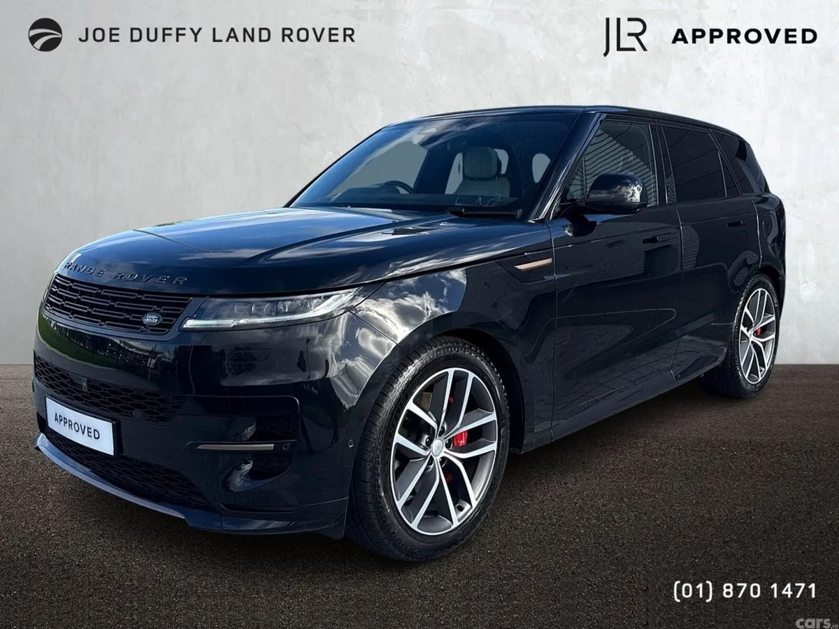 Land Rover Range Rover Sport SUV, Petrol Plug-in Hybrid, 2025, Black