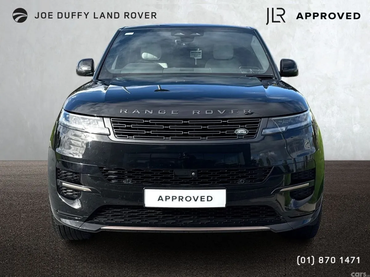 Land Rover Range Rover Sport SUV, Petrol Plug-in Hybrid, 2025, Black