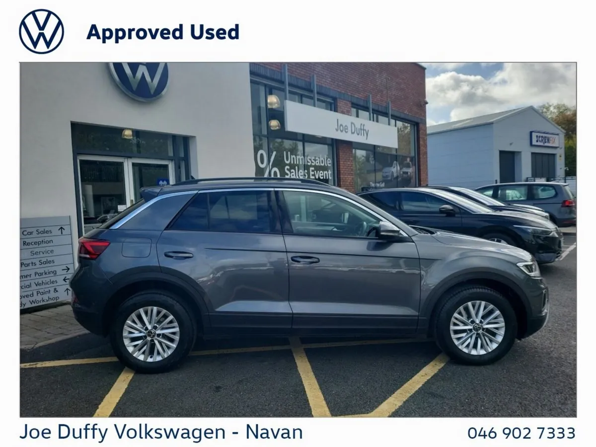 Volkswagen T-Roc SUV, Petrol, 2023, Grey