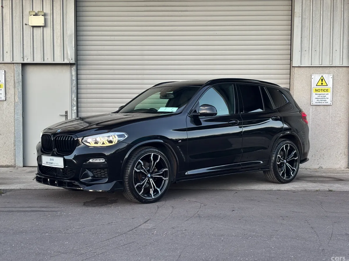 BMW X3 SUV, Diesel, 2019, Black