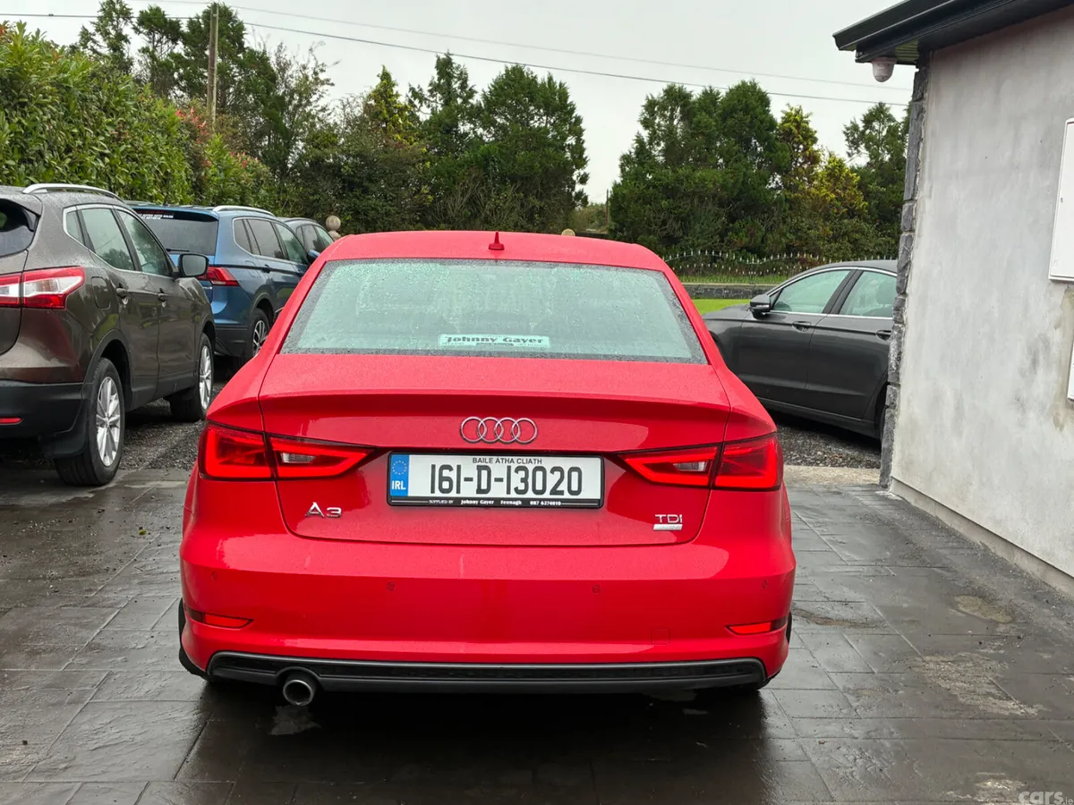 Audi A3 Saloon, Diesel, 2016, Red