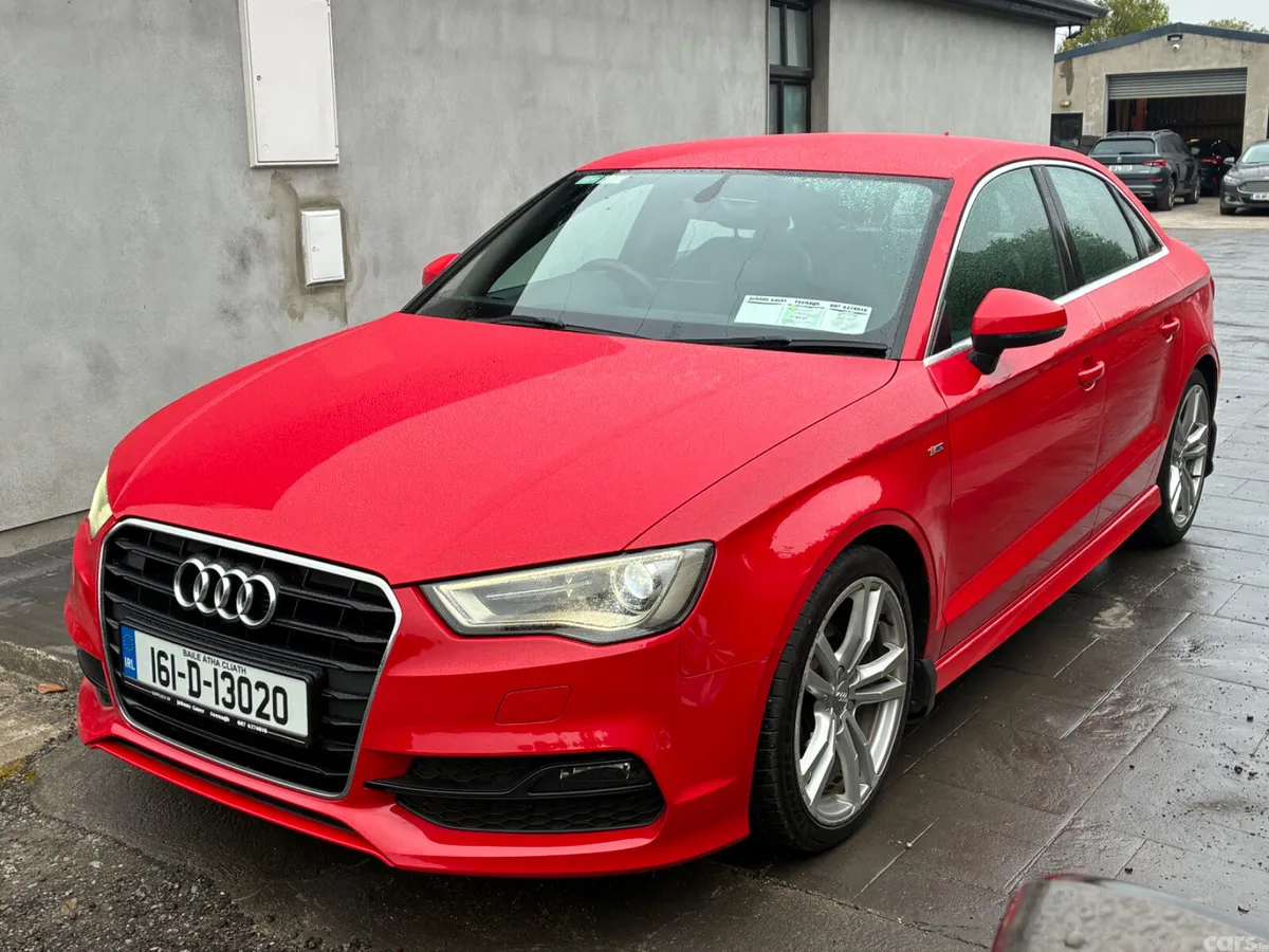 Audi A3 Saloon, Diesel, 2016, Red