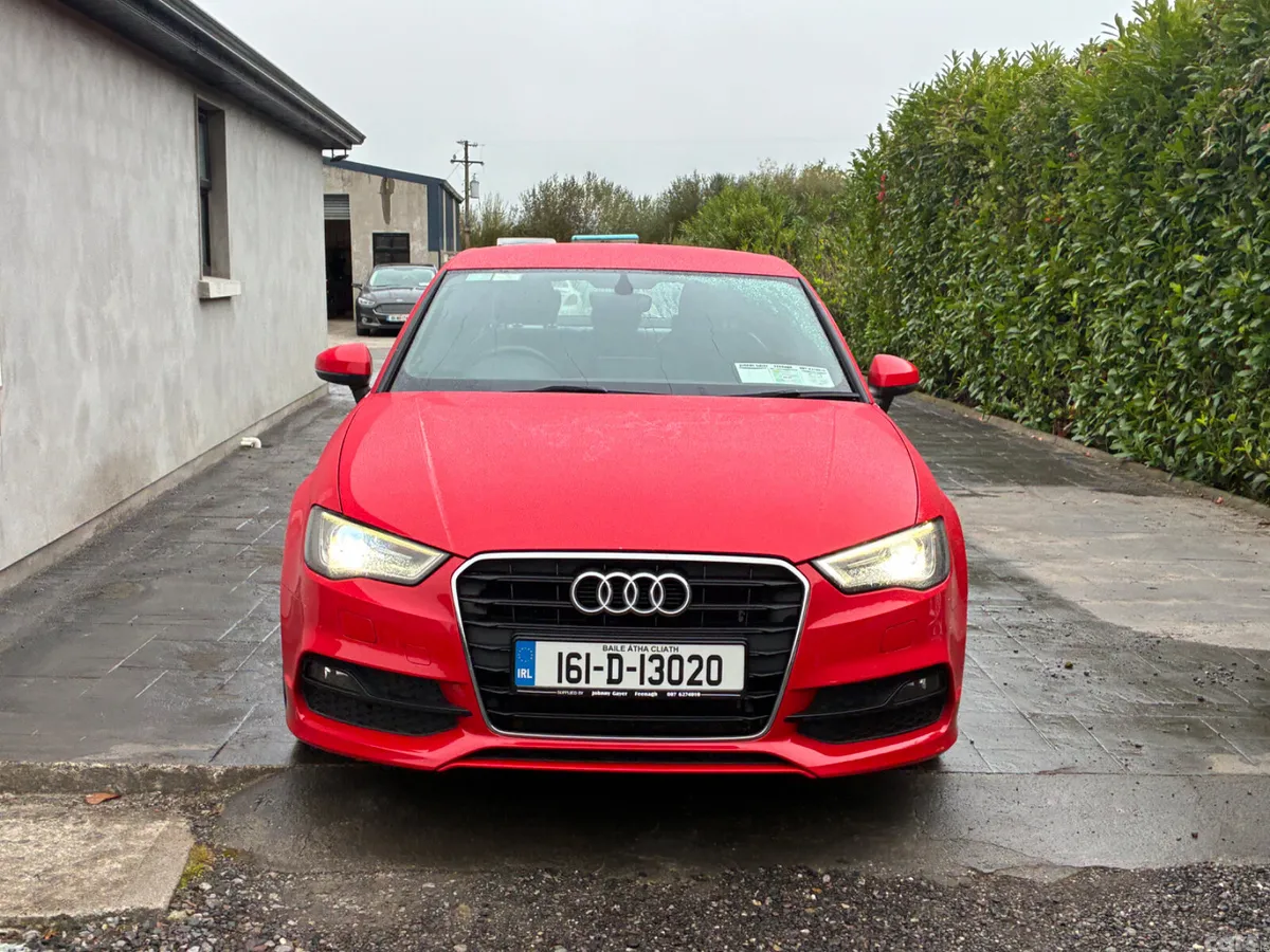 Audi A3 Saloon, Diesel, 2016, Red