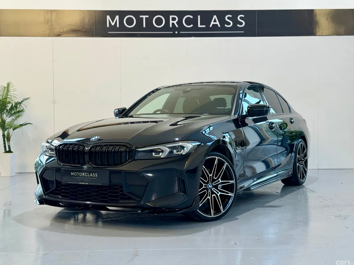 BMW 3-Series Saloon, Petrol Hybrid, 2023, Black