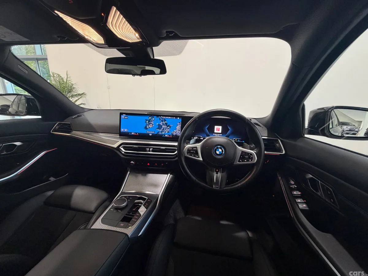 BMW 3-Series Saloon, Petrol Hybrid, 2023, Black