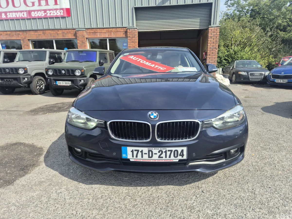 BMW 3-Series Saloon, Diesel, 2017, Blue