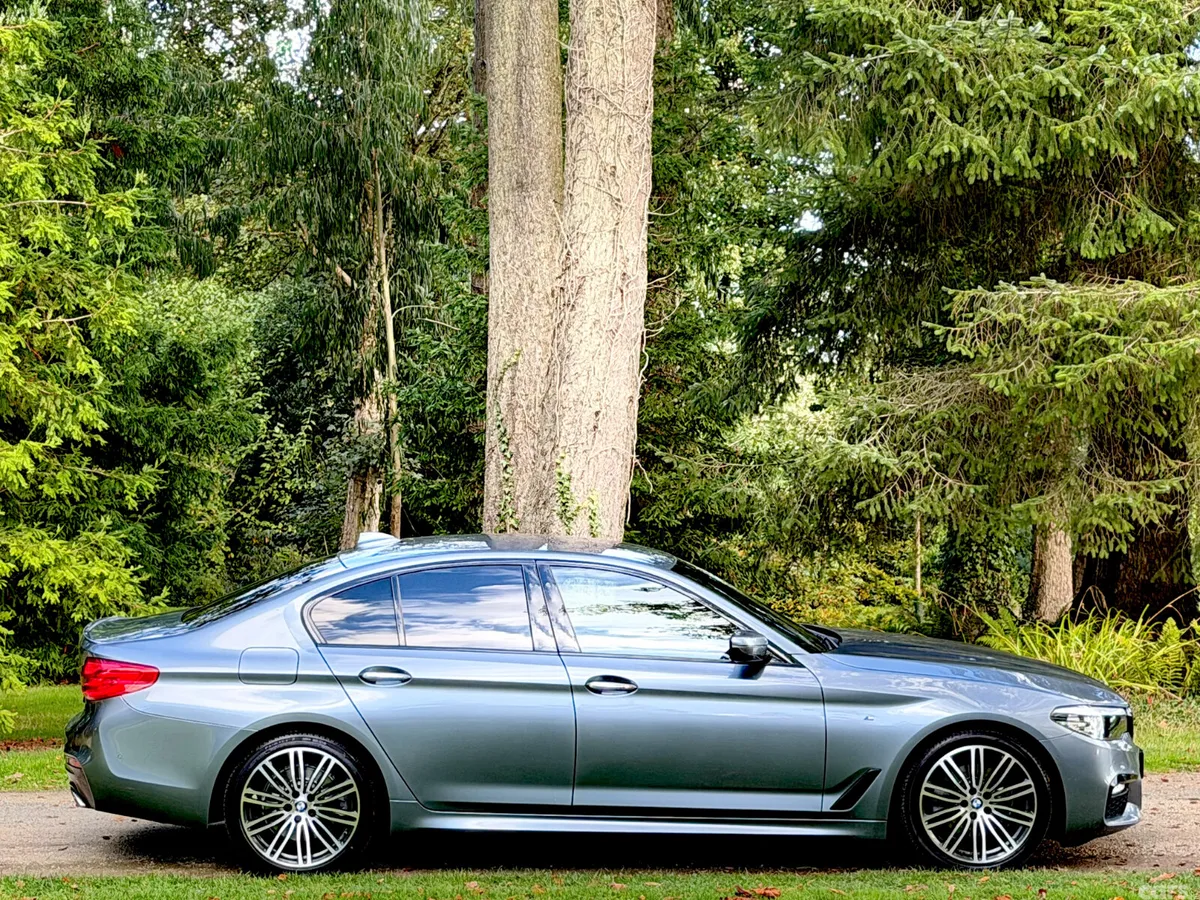 BMW 5-Series Saloon, Diesel, 2017, Grey