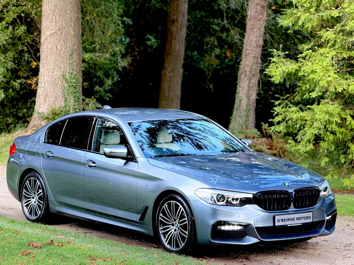 BMW 5-Series Saloon, Diesel, 2017, Grey