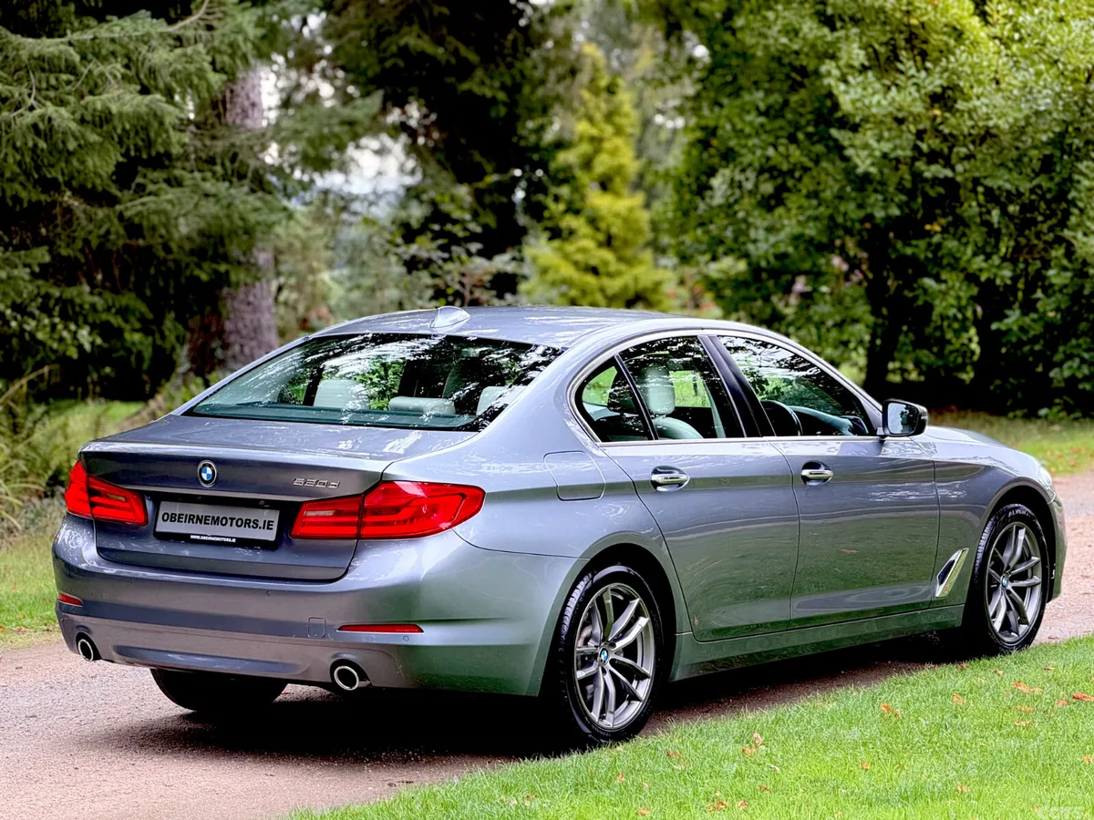 BMW 5-Series Saloon, Diesel, 2018, Grey