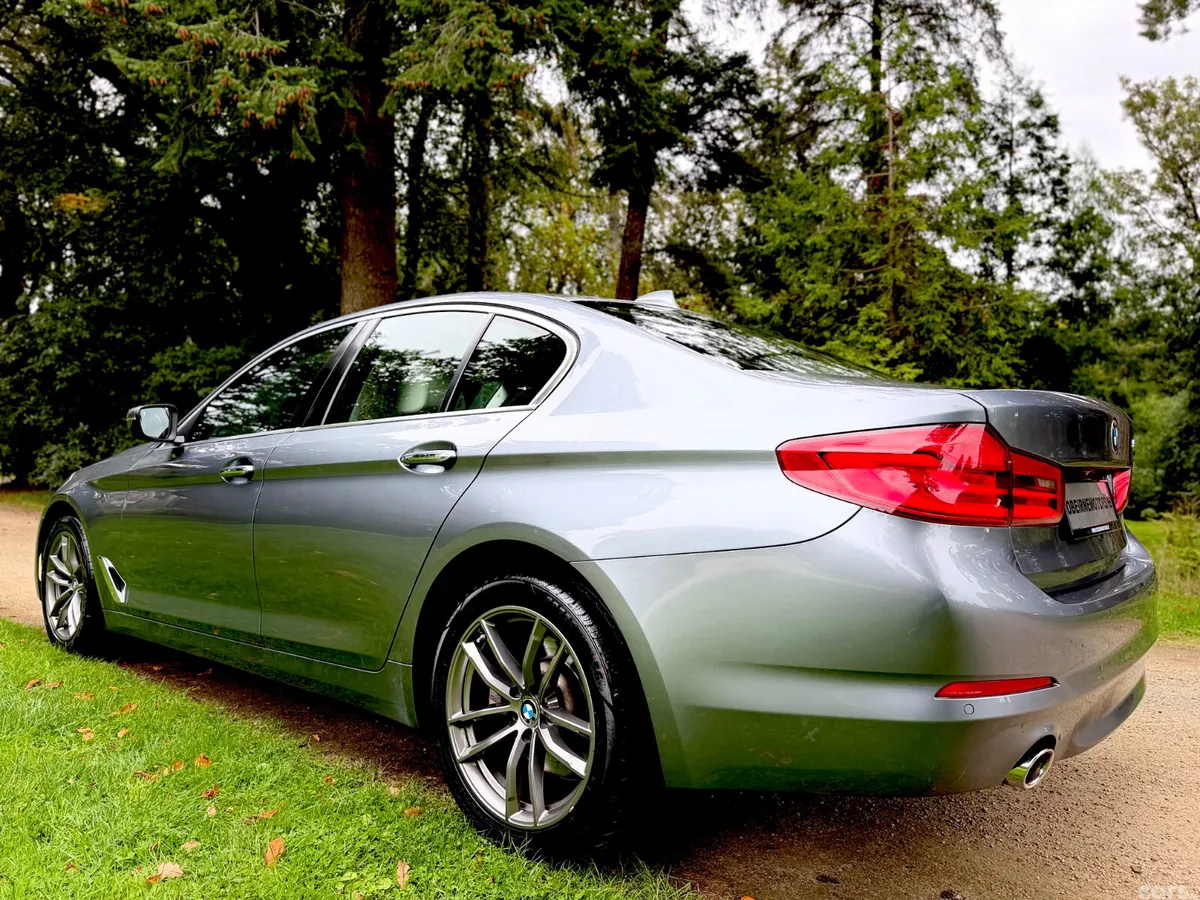 BMW 5-Series Saloon, Diesel, 2018, Grey