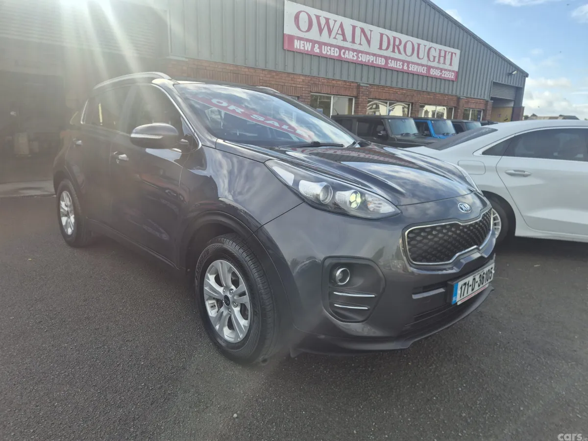 Kia Sportage SUV, Diesel, 2017, Grey