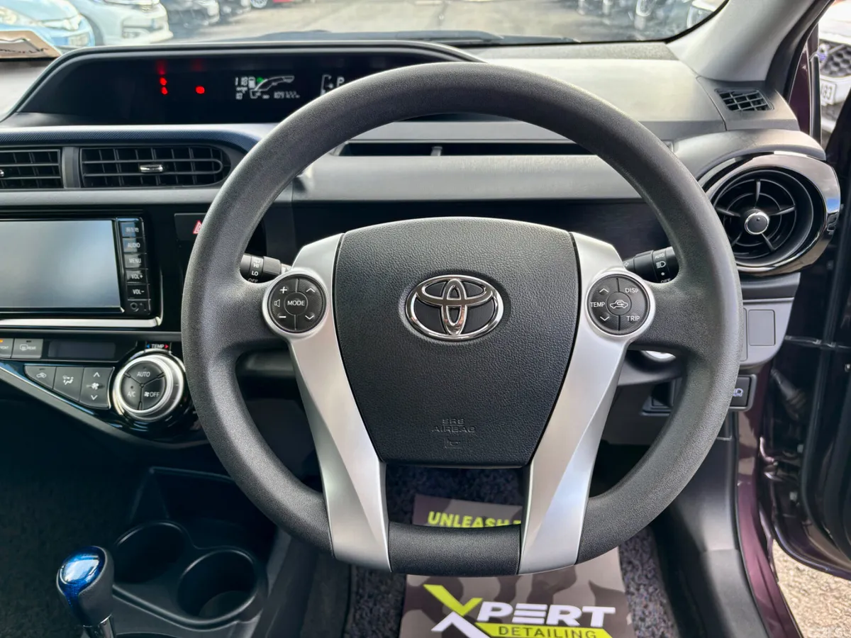 Toyota Aqua Hatchback, Petrol Hybrid, 2016, Brown
