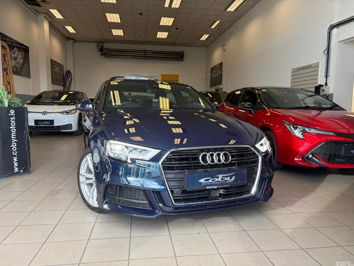 Audi A3 Saloon, Petrol, 2019, Blue