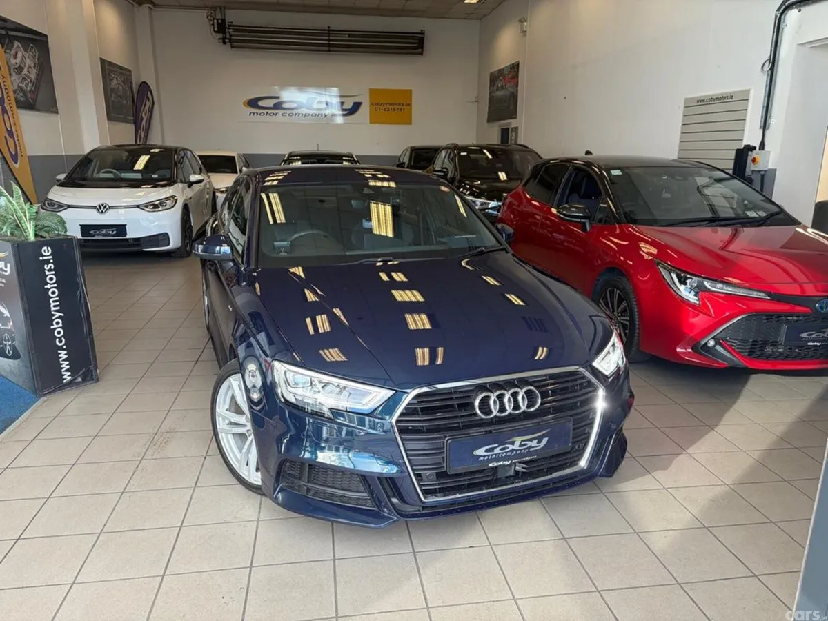 Audi A3 Saloon, Petrol, 2019, Blue