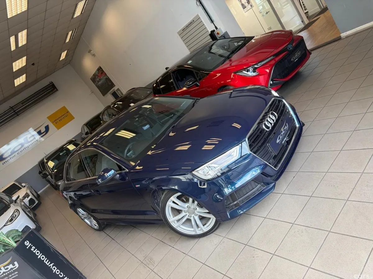 Audi A3 Saloon, Petrol, 2019, Blue