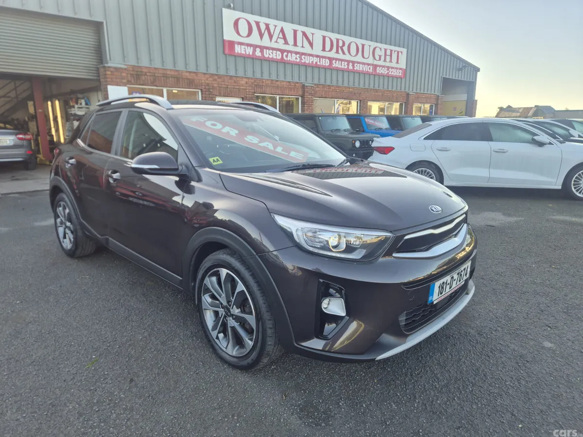 Kia Stonic Hatchback, Petrol, 2018, Brown
