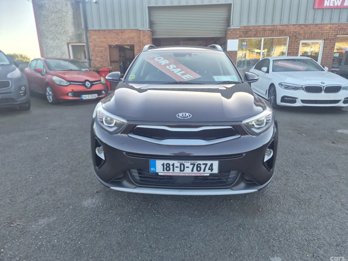 Kia Stonic Hatchback, Petrol, 2018, Brown