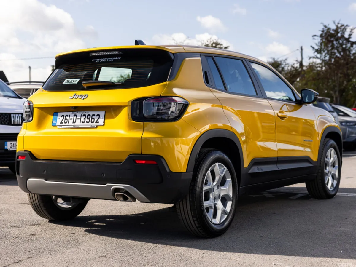Jeep Avenger Hatchback, Petrol, 2026, Yellow