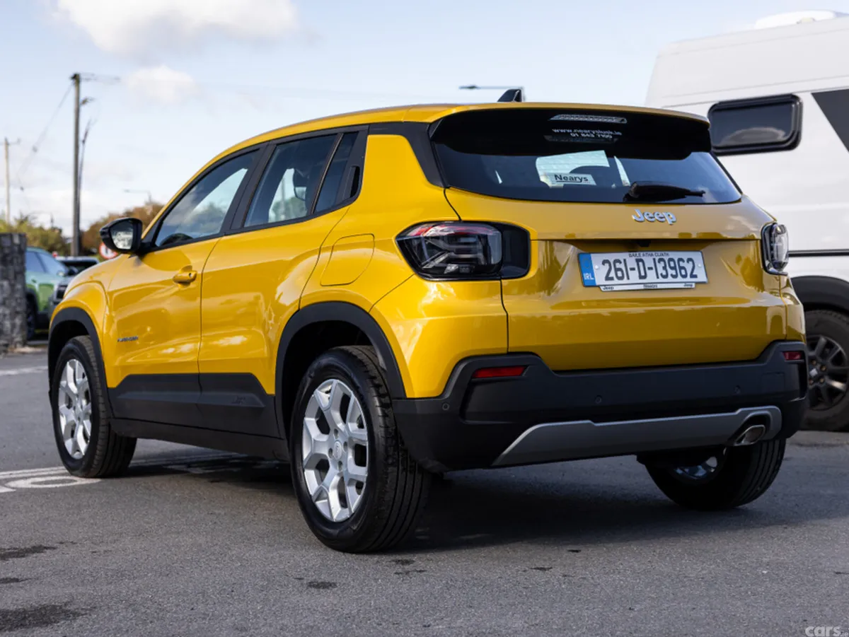 Jeep Avenger Hatchback, Petrol, 2026, Yellow