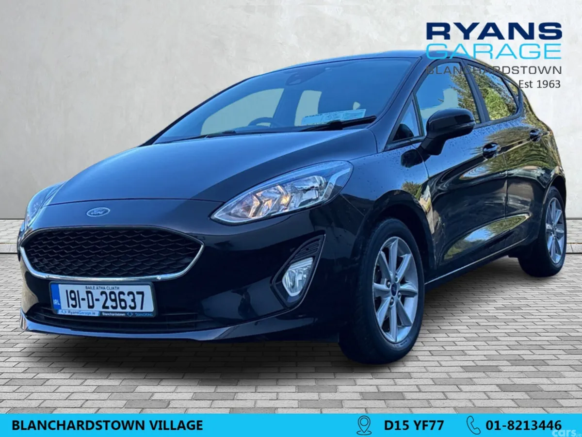Ford Fiesta Hatchback, Petrol, 2019, Black