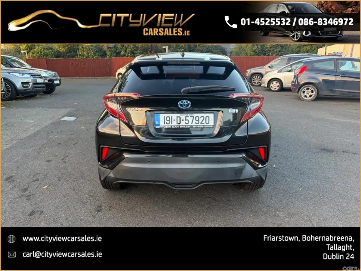 Toyota C-HR Hatchback, Petrol Hybrid, 2019, Black
