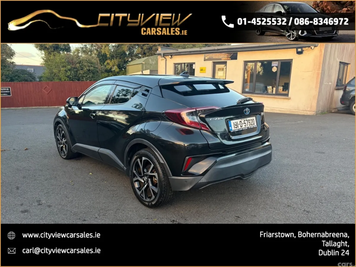 Toyota C-HR Hatchback, Petrol Hybrid, 2019, Black