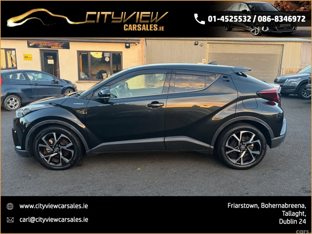 Toyota C-HR Hatchback, Petrol Hybrid, 2019, Black