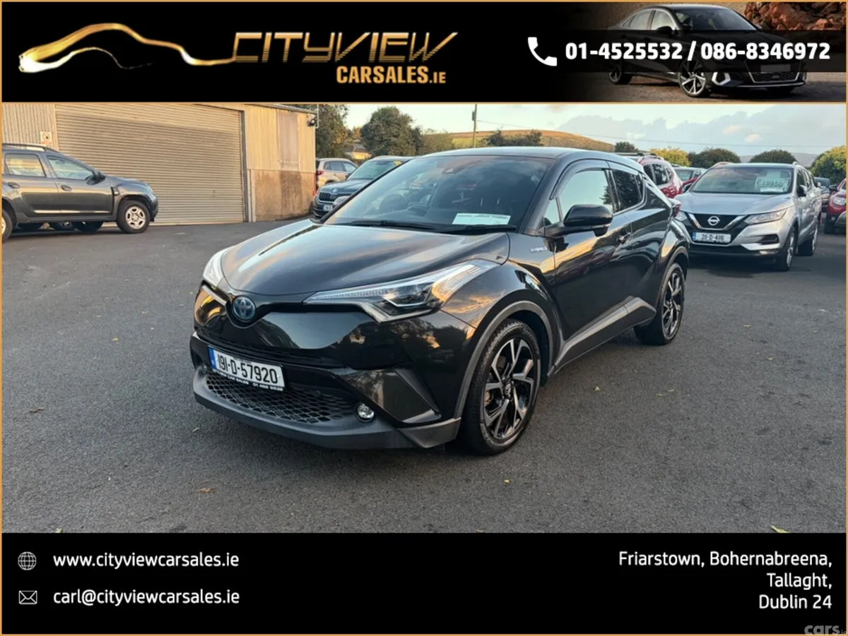 Toyota C-HR Hatchback, Petrol Hybrid, 2019, Black
