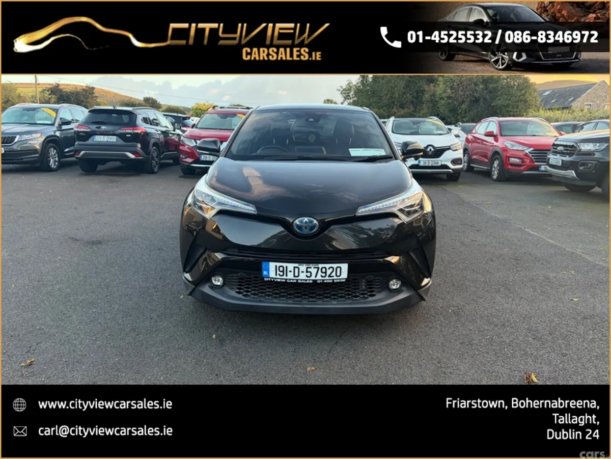 Toyota C-HR Hatchback, Petrol Hybrid, 2019, Black