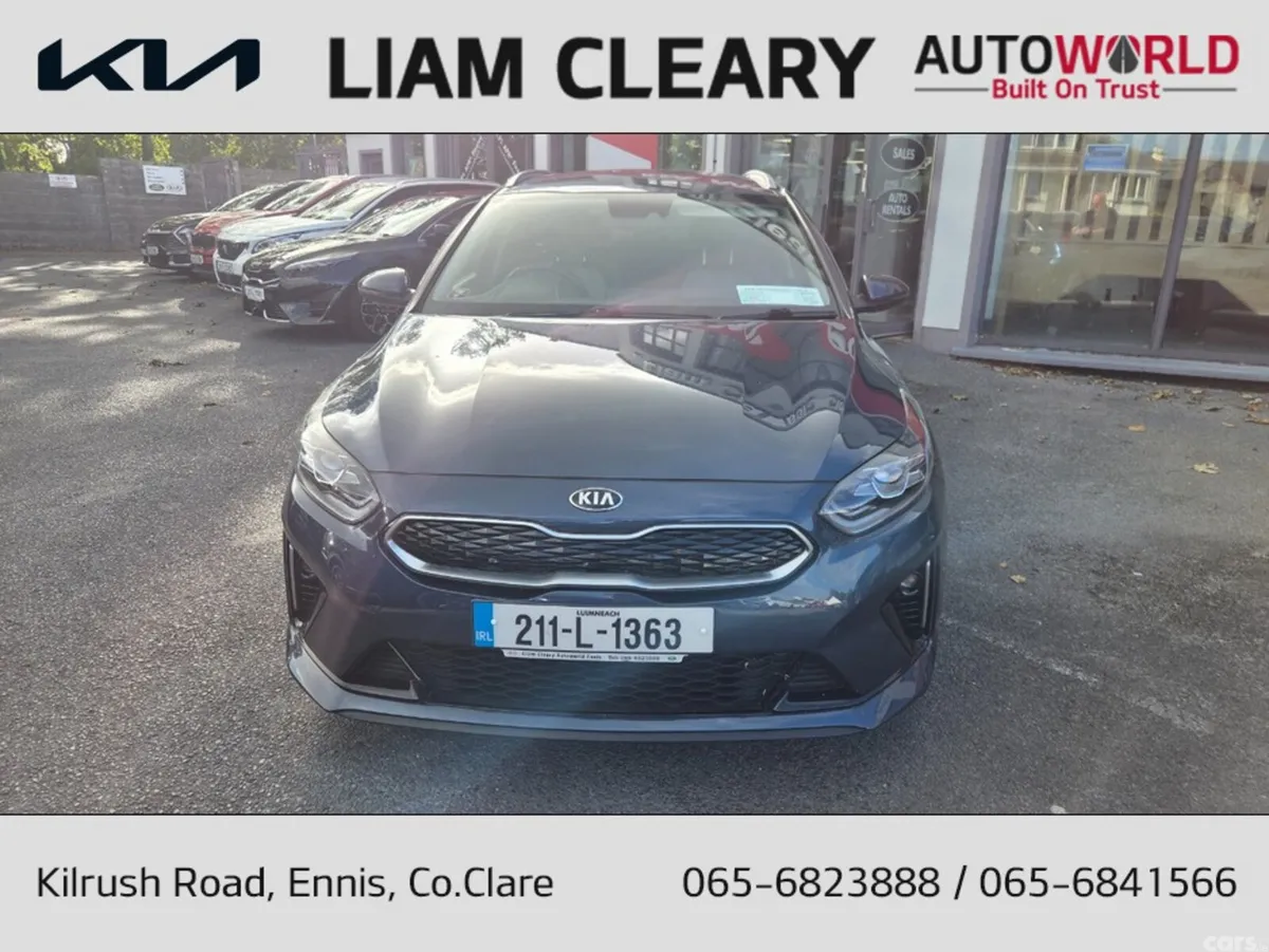 Kia Ceed Estate, Petrol Plug-in Hybrid, 2021, Blue