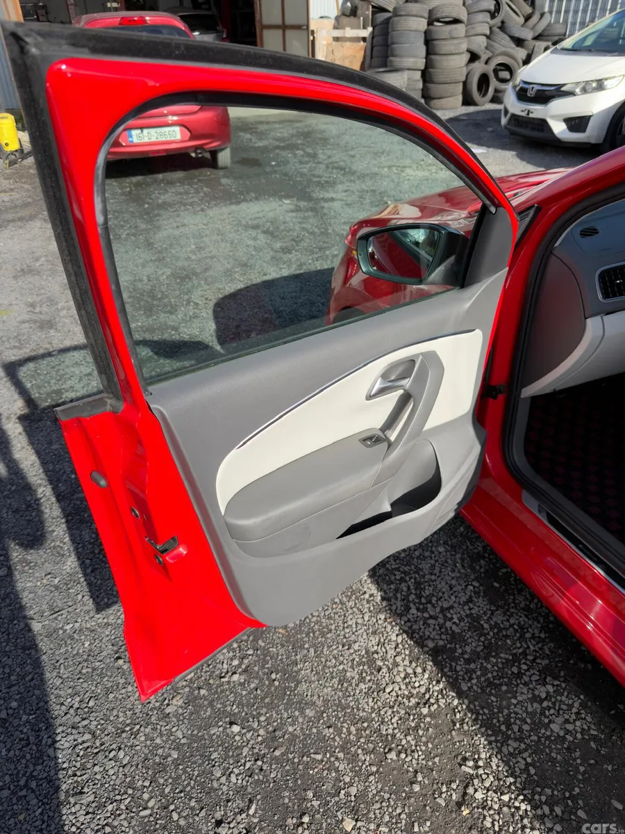 Volkswagen Polo Hatchback, Petrol, 2017, Red