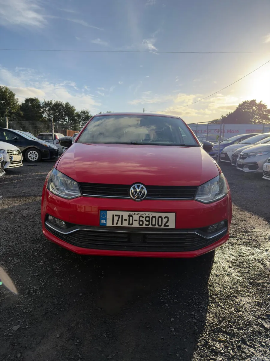 Volkswagen Polo Hatchback, Petrol, 2017, Red