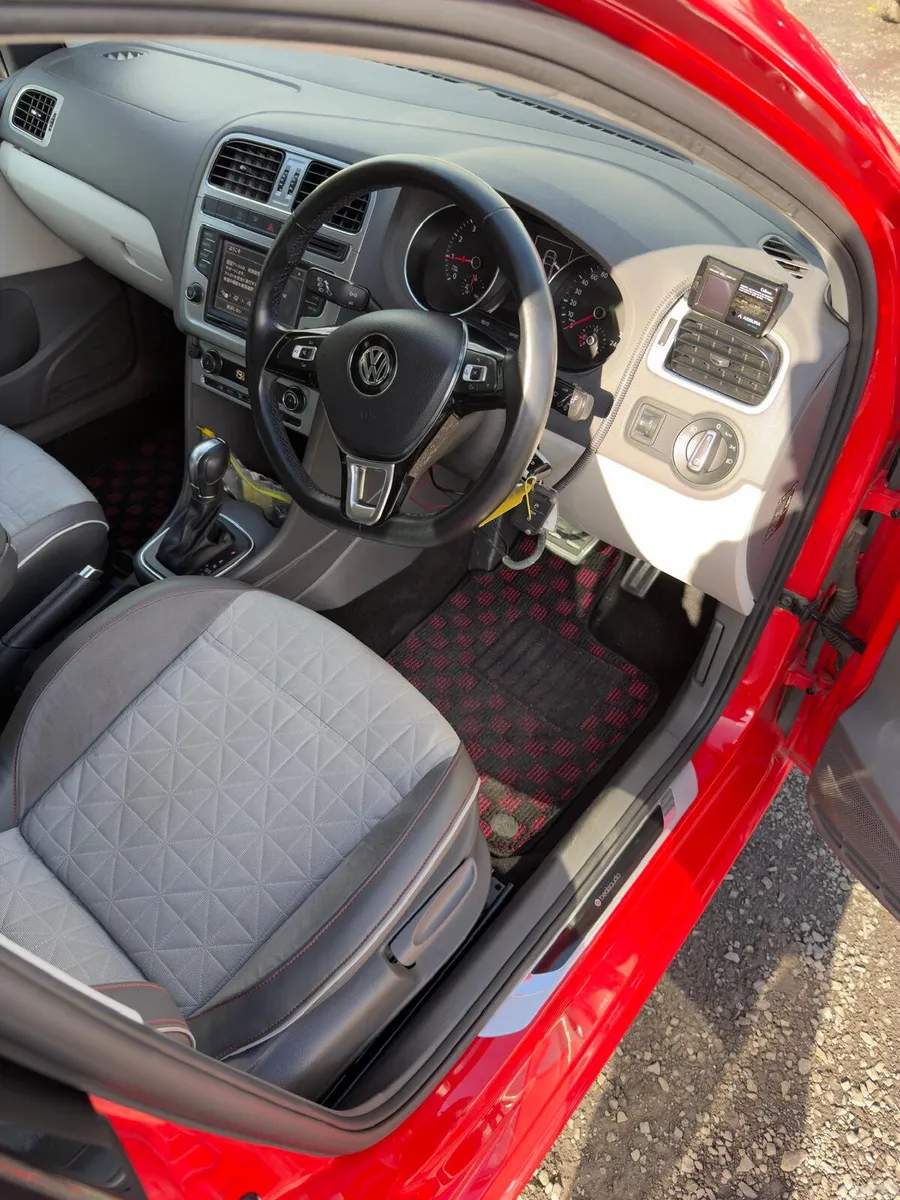 Volkswagen Polo Hatchback, Petrol, 2017, Red