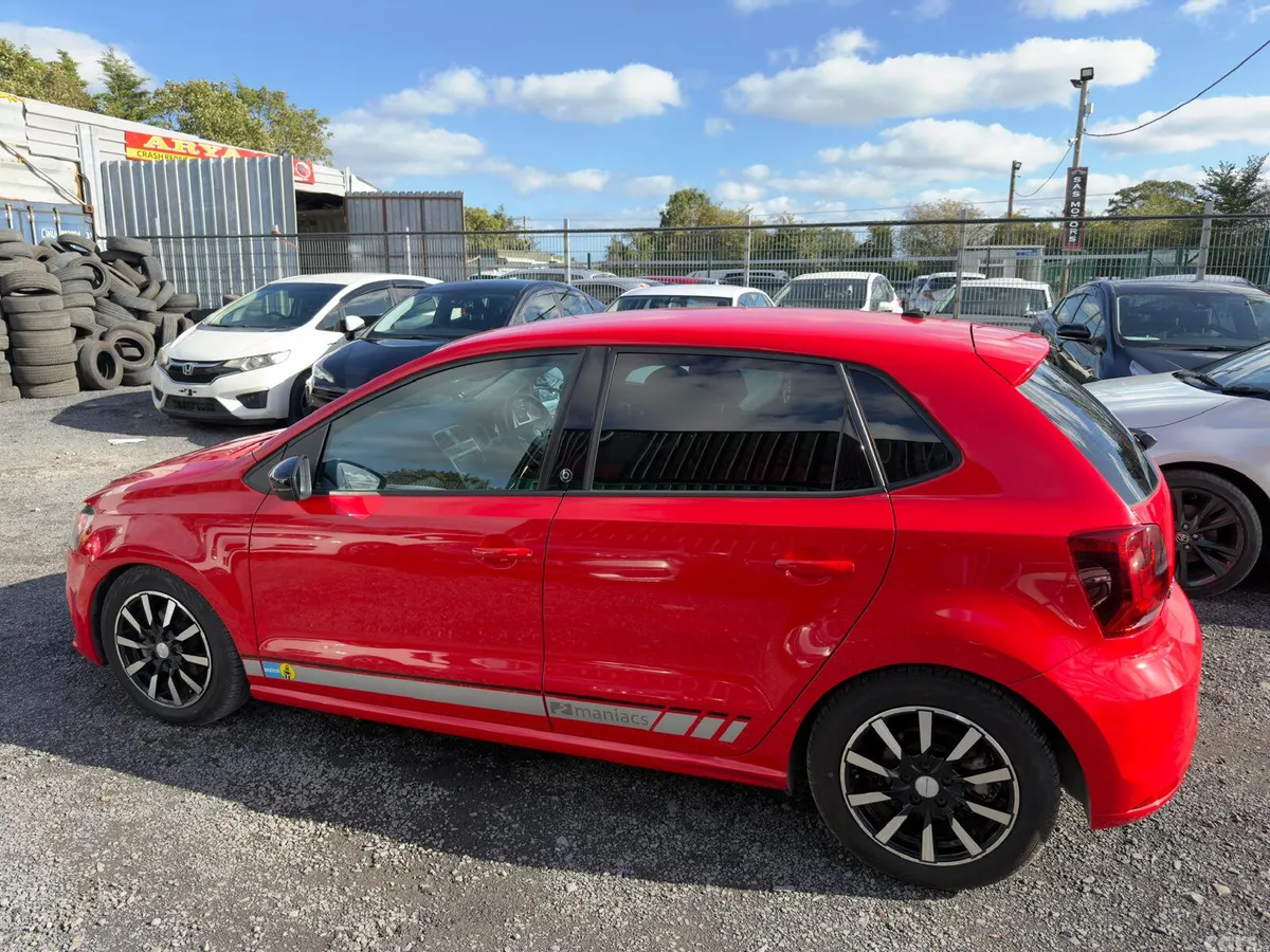 Volkswagen Polo Hatchback, Petrol, 2017, Red
