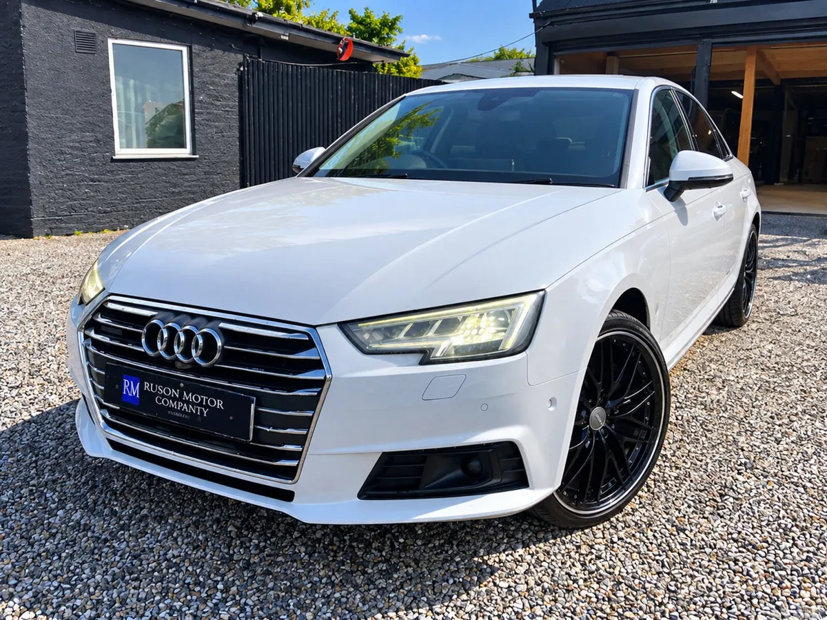 Audi A4 Saloon, Petrol, 2017, White