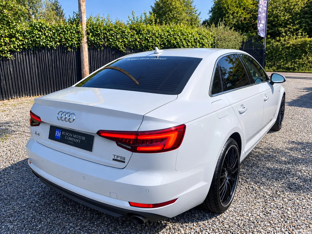 Audi A4 Saloon, Petrol, 2017, White