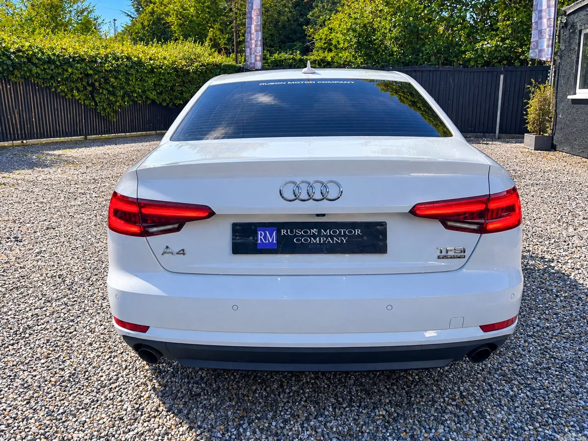Audi A4 Saloon, Petrol, 2017, White