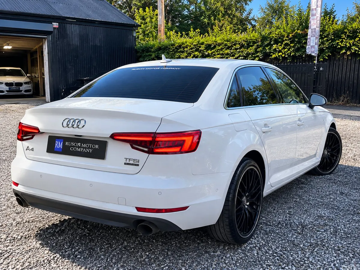 Audi A4 Saloon, Petrol, 2017, White