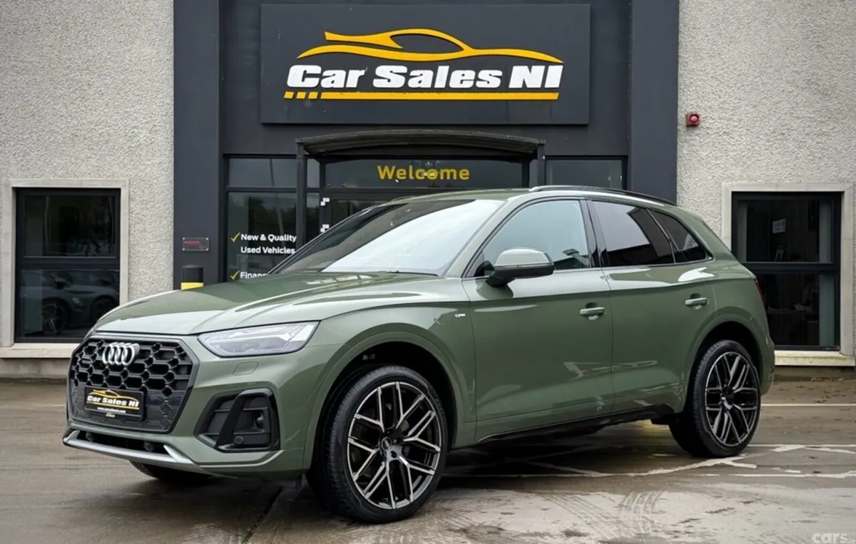 Audi Q5 SUV, Diesel Hybrid, 2023, Green
