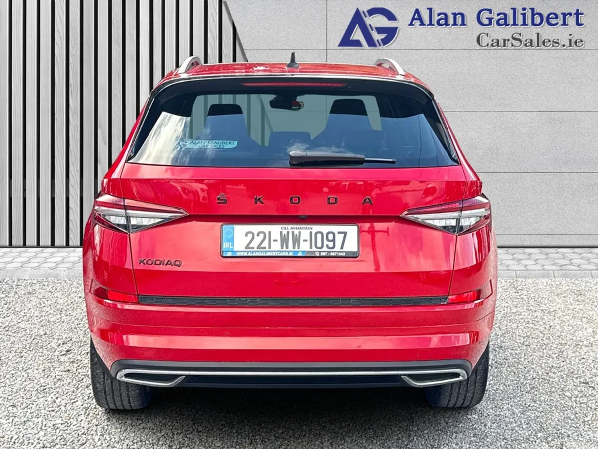 Skoda Kodiaq Estate, Diesel, 2022, Red