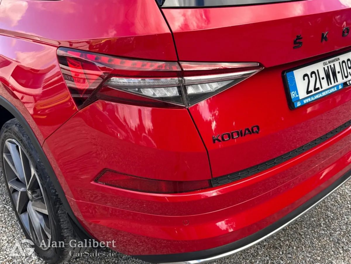 Skoda Kodiaq Estate, Diesel, 2022, Red