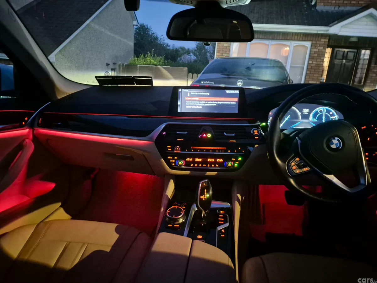 BMW 5-Series Saloon, Diesel, 2017, White