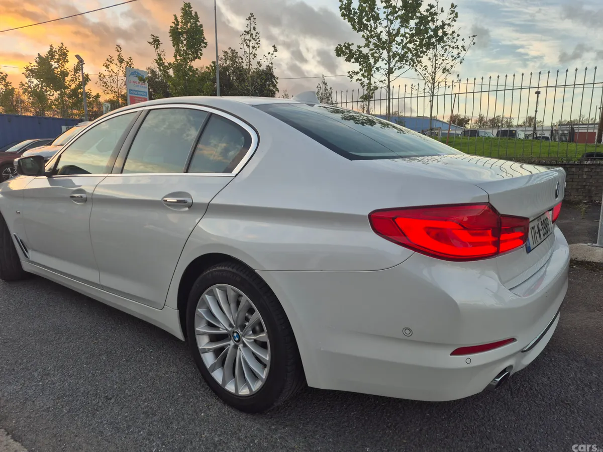 BMW 5-Series Saloon, Diesel, 2017, White