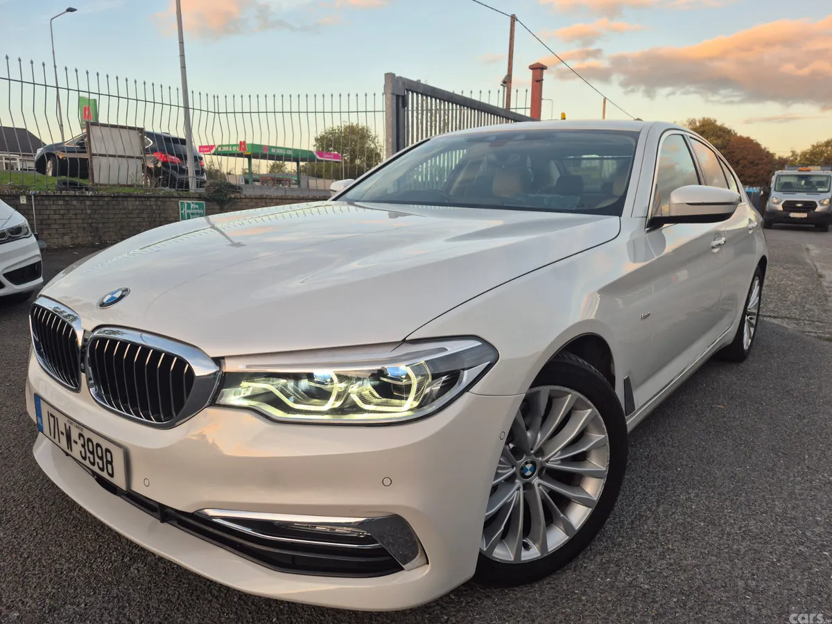BMW 5-Series Saloon, Diesel, 2017, White