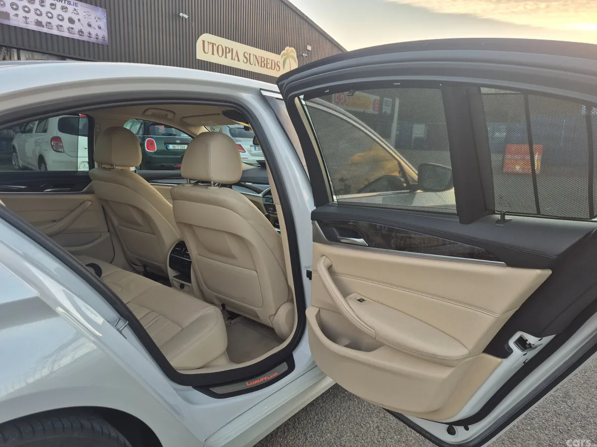 BMW 5-Series Saloon, Diesel, 2017, White