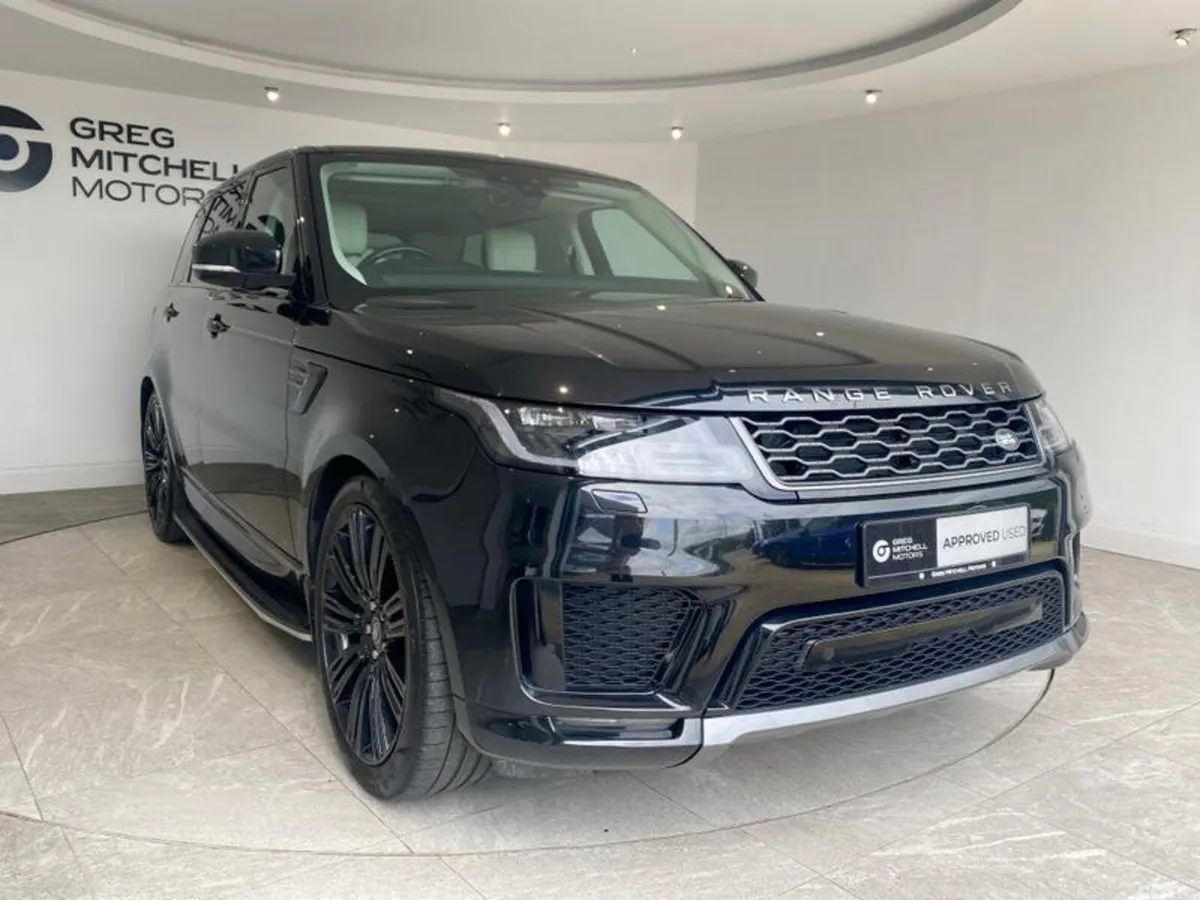 Land Rover Range Rover Sport SUV, Diesel, 2021, Black